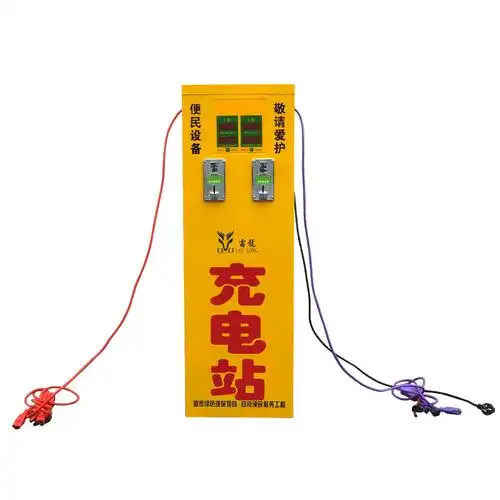 雷龙电动车快速充电站投币充电器电瓶车小区便民充电桩小区充电箱