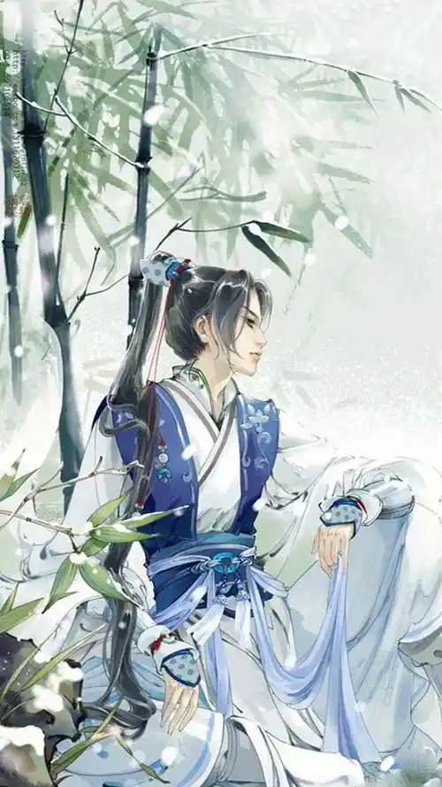 古风帅哥手绘安卓壁纸