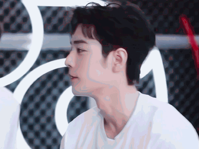 歪头杀  #肖战白t上有肖战