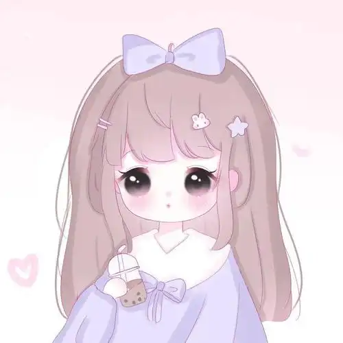 仙气可爱动漫女生头像_百花