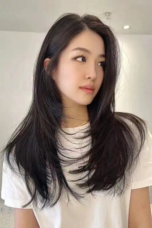 中长发发型推荐#女生中长发发型 #简单又