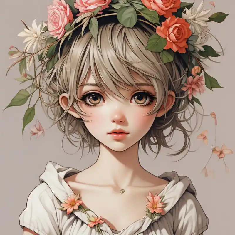 96漫画风娃娃脸头像大放送95