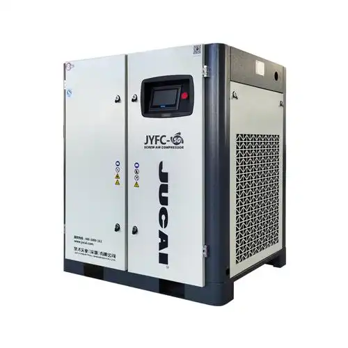印刷合作机型:jy50ha永磁变频螺杆式空气压缩机该厂是我们的老客