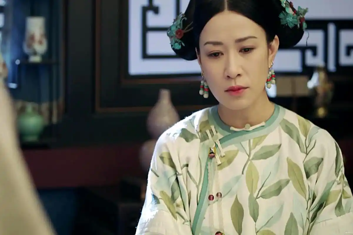 延禧攻略高清图壁纸:娴妃(佘诗曼)好漂亮!