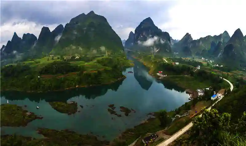 广西红水河都安三岛湾国际度假区