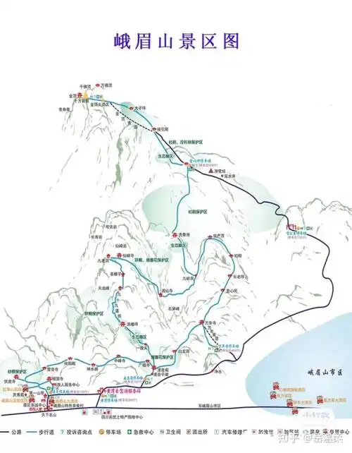 峨眉山旅游攻略6条旅游路线推荐