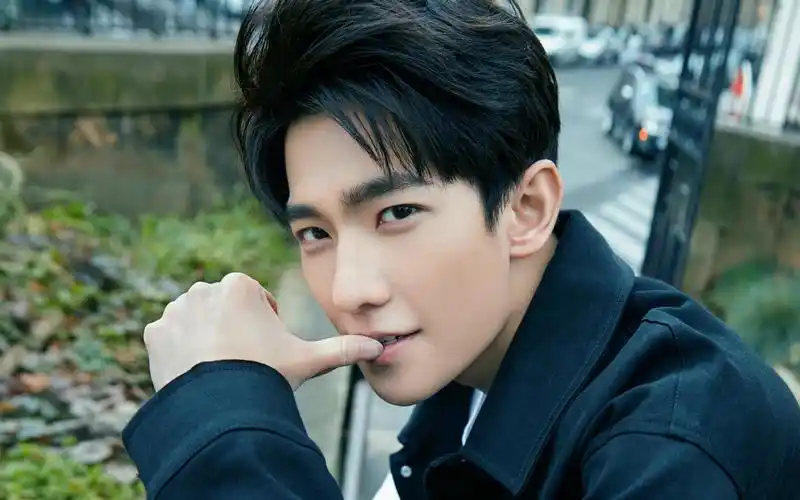 杨洋时尚帅气街拍图片桌面壁纸