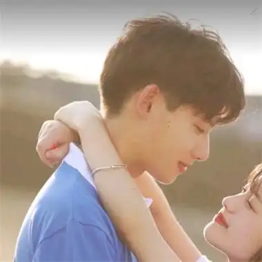 超甜超可爱情侣真人头像高清图