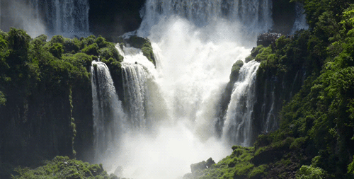 立采集到瀑布动态图片