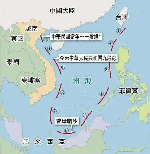 南海九段线的来历