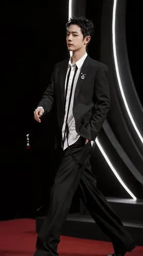 肖战好帅 大长腿