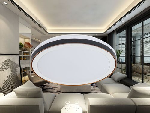 雷士照明现代简约风格吸顶灯三色调光书房静宇系列简单大方