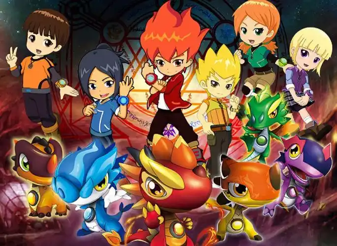 动漫记录斗龙战士78