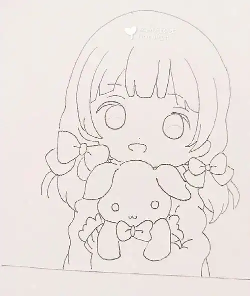 手绘简笔画教程卡通人物