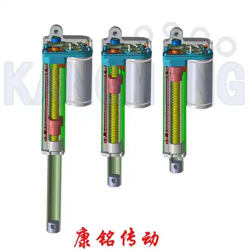 微型电动推杆工作原理及内部结构图