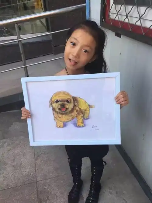 从四岁开始迷恋上画画…… 2018年1月19日其作品 2018年10月20日完成