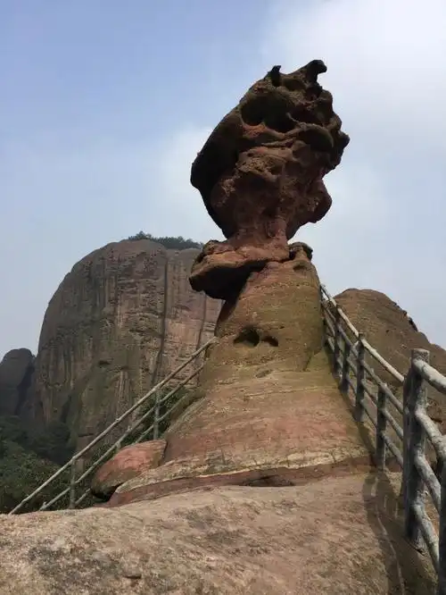 江西龟峰中国丹霞地貌的组成部份