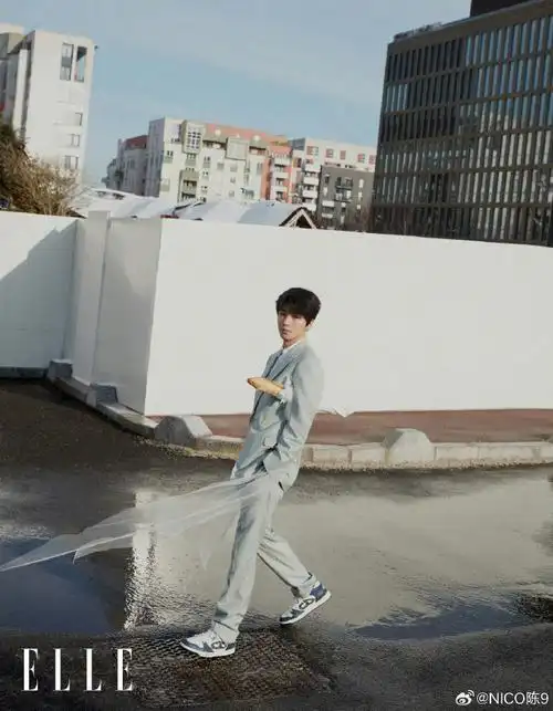 王俊凯elle四月刊封##王俊凯的高中毕业照##王俊凯说发微博更像发