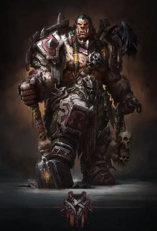 魔兽世界同人图欣赏 玛格汉兽人令人眼前一亮