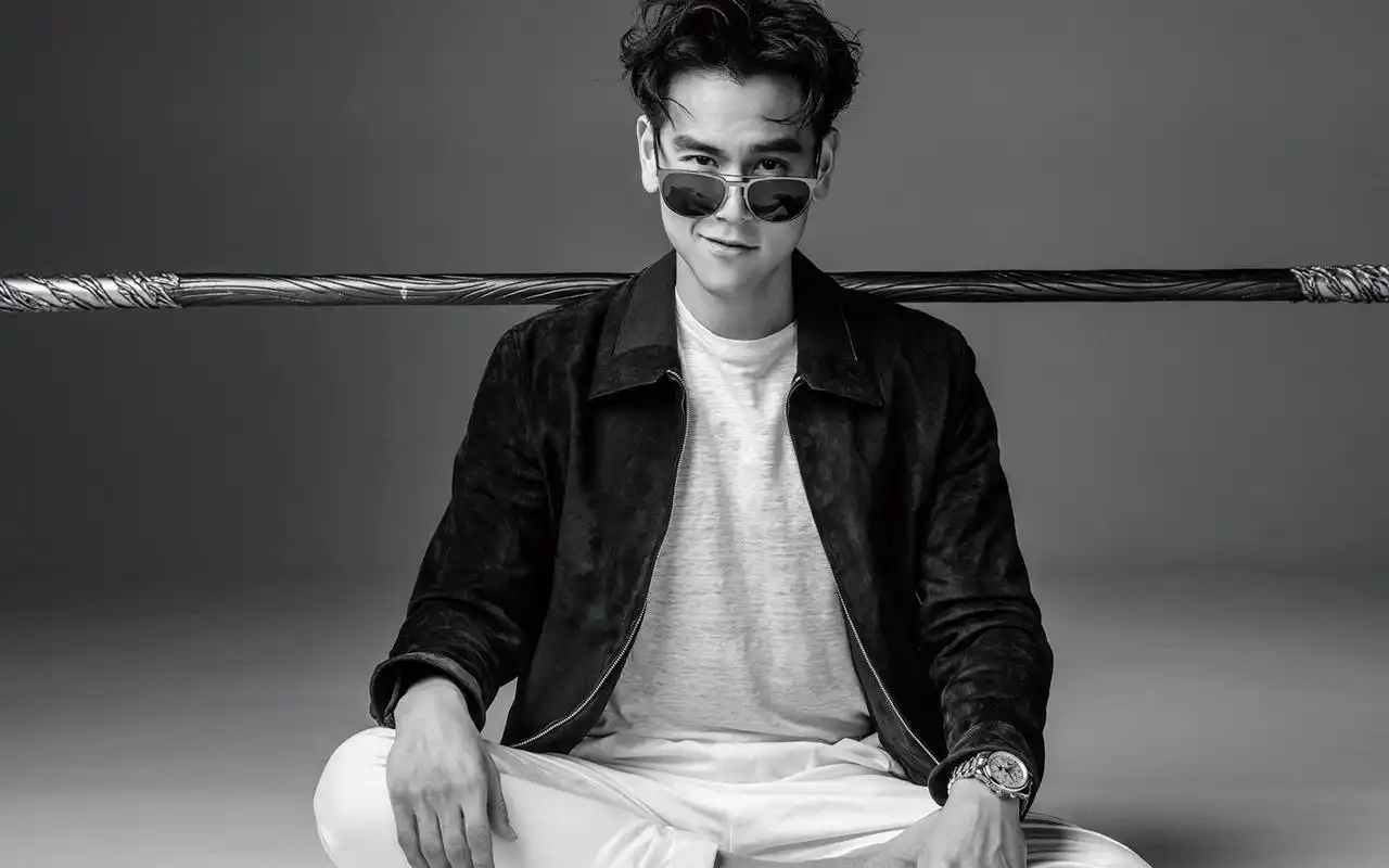 彭于晏高清帅气搞怪写真图片桌面壁纸