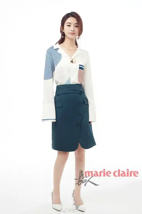2017《marie claire 嘉人》六月刊封面:赵丽颖(小赵总第一封五大,接连