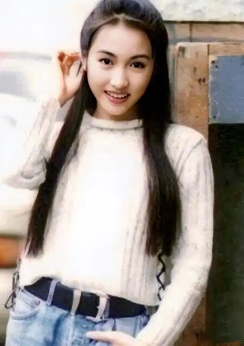 黎姿年轻时候照片清纯甜美,风华永驻