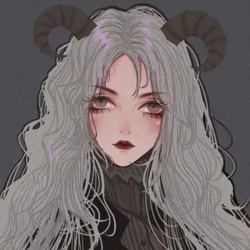 二次元动漫头像女生漫头#冷瞳