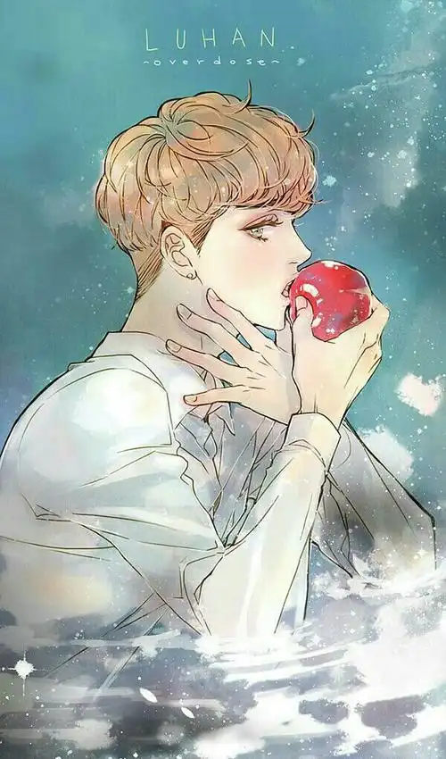 鹿晗 高清 壁纸 漫画 fanart