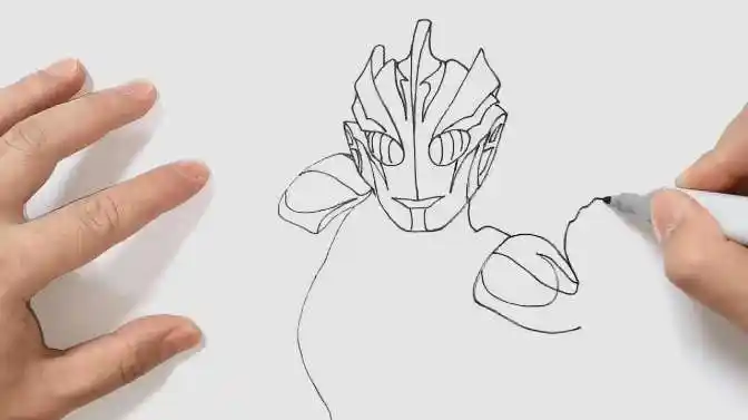 画诺亚奥特曼简笔画,这样画出来的奥特曼,孩子最喜欢了-母婴亲子视频