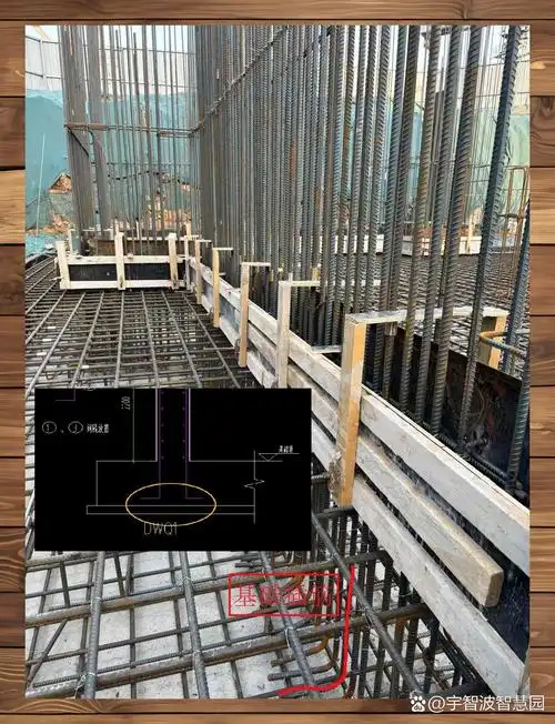 筏板基础混凝土浇筑施工