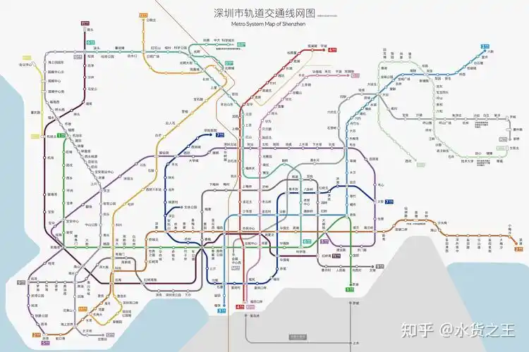 深圳地铁线路图是怎样的? - 知乎