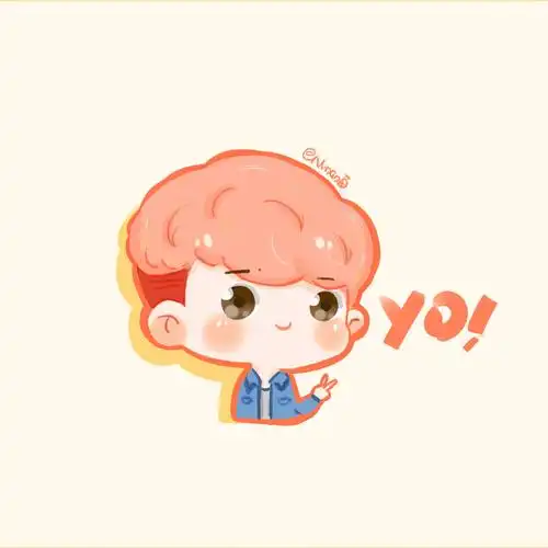 exo卡通图 鹿晗 欢迎收藏