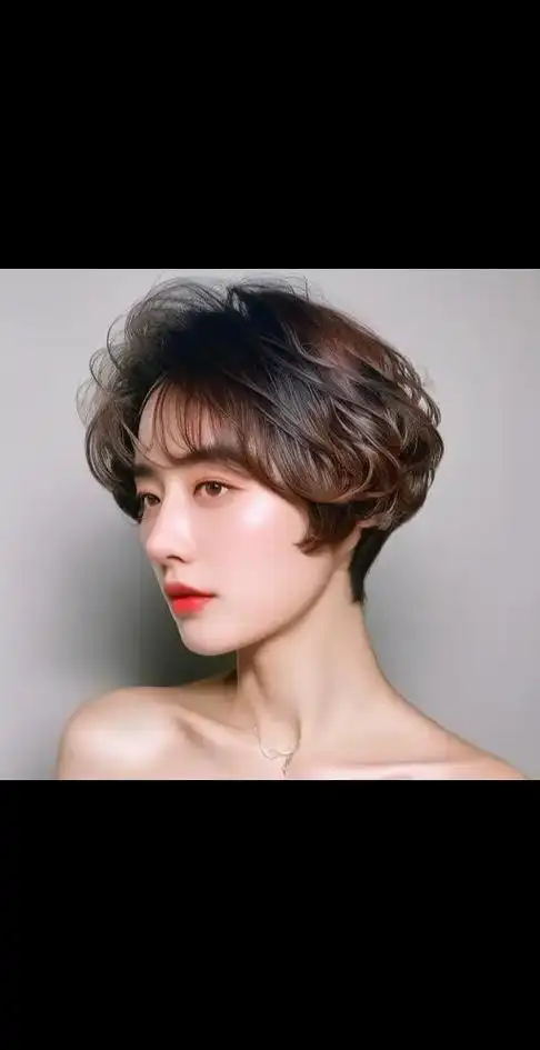 根据脸型设计发型  短发让你的脸型更加立 - 抖音