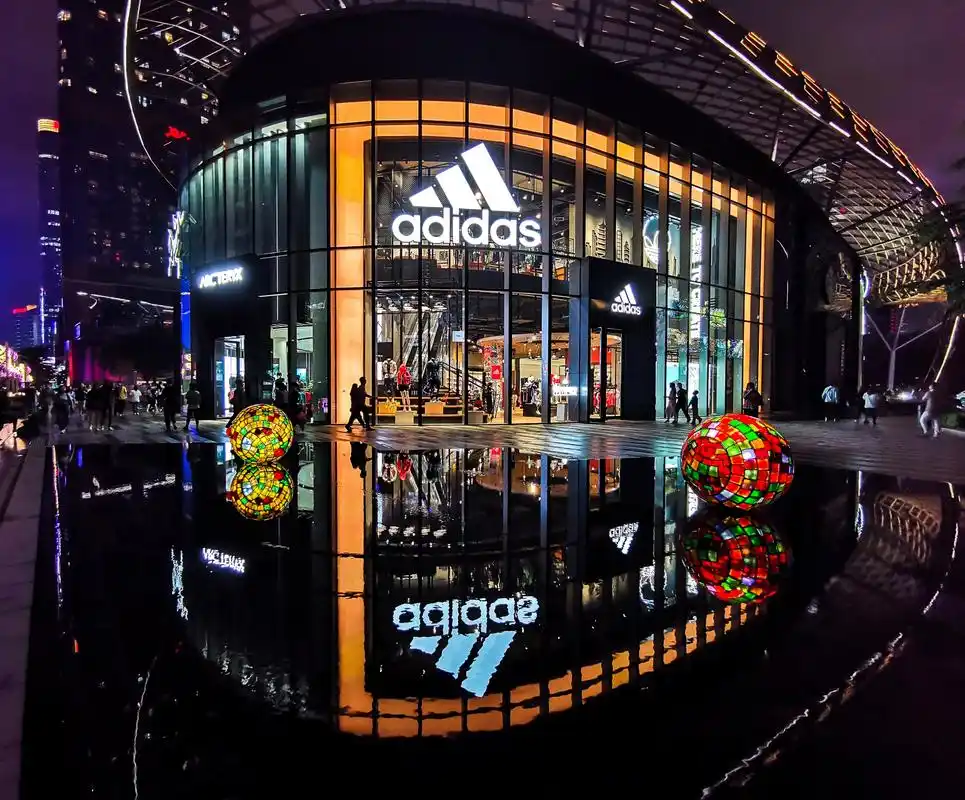 手持夜景--天环广场