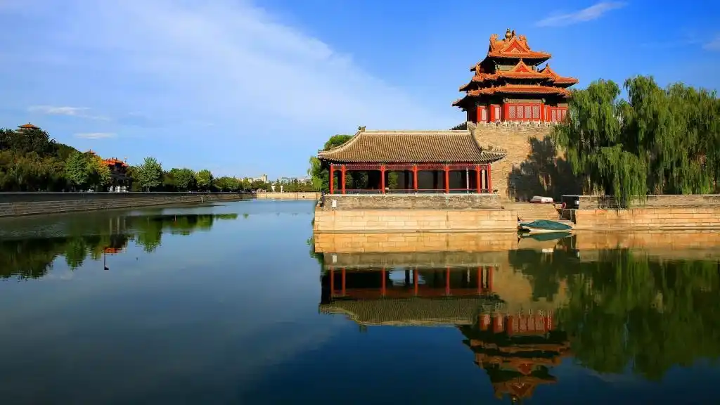 唯美紫禁城角楼风景,高清图片,电脑桌面-壁纸族