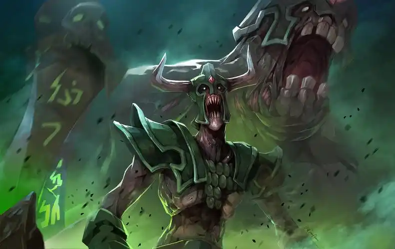 不朽尸王图片dota2英雄图片