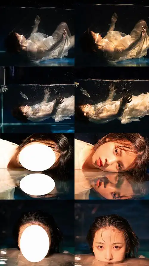 教你拍出水下唯美情绪感写真鱼缸也能拍出神海感