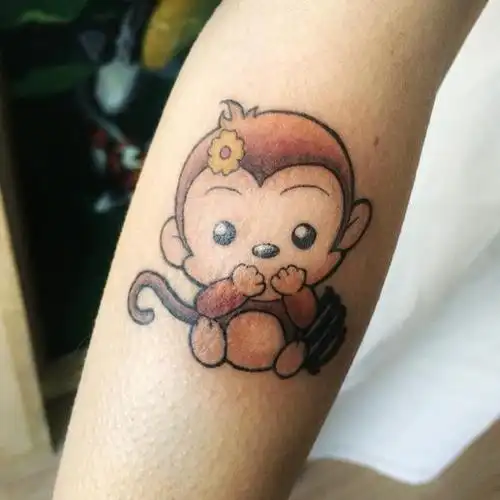 处女座的小猴子~_纹身吧社区 - 纹身大咖