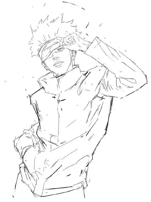 五条悟##咒术回战##厚涂##同人