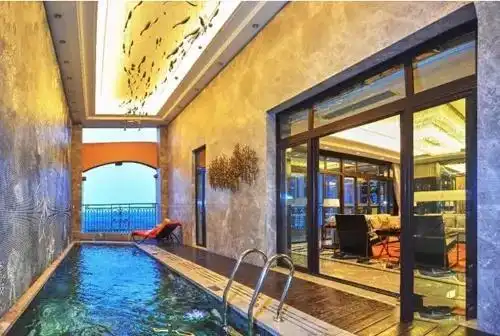 挑高6米空中泳池豪装大平层颠覆想象的极致体验