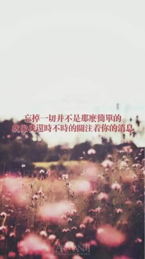 一段文字一段感情iphone壁纸带字图片