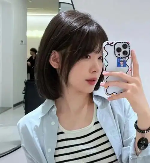 懒人简单短发推荐 免打理的波波头发型_波波发型 - 美发站