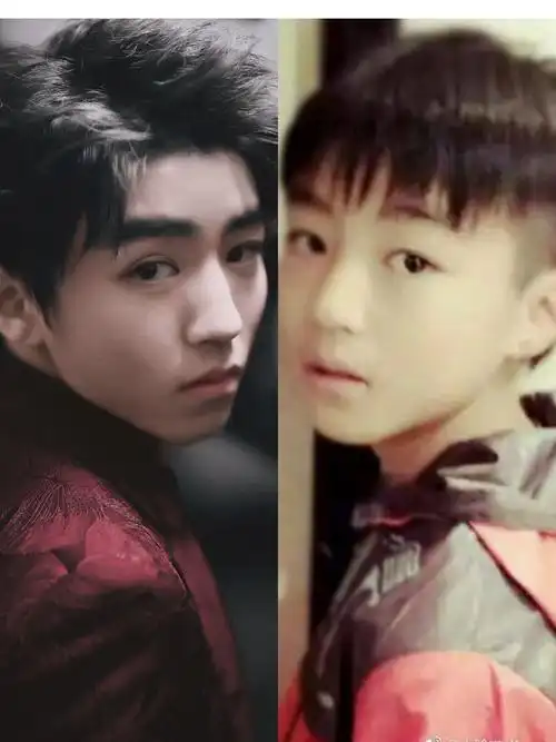 王俊凯成长对比图  这种陪你长大的感觉真好