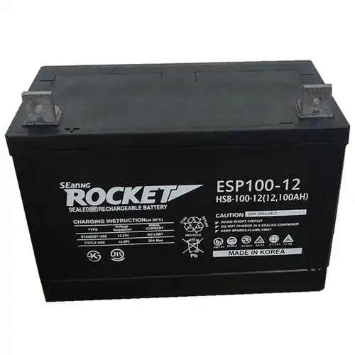 rocket火箭蓄电池esp200-12 12v200ah配电柜用