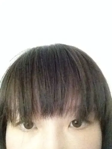 刘海这样子好难看,怎么补救啊?