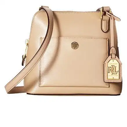 保罗(polo ralph lauren) newbury bailey dome 女士真皮斜挎包379元