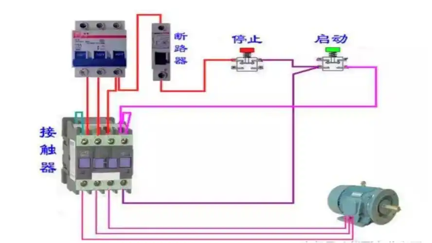 接触器自锁电路图怎么识图?电工师傅通俗讲解教给你,准能学会