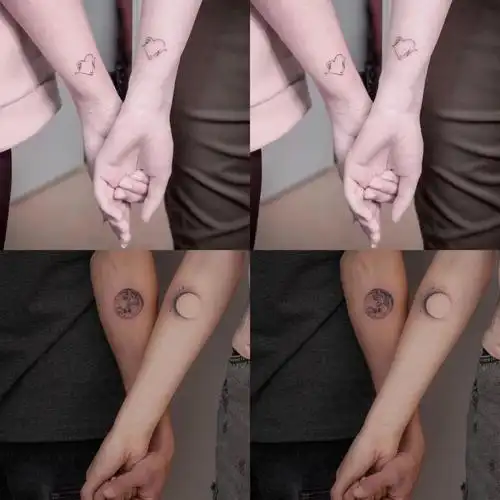 情侣纹身小众纹身