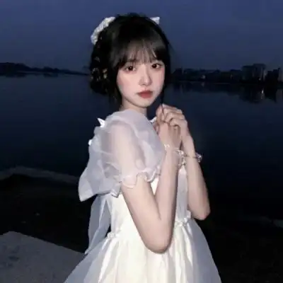 【白色系小清新女头】真诚 干净 温柔 有分寸-女生头像 - 壁纸家