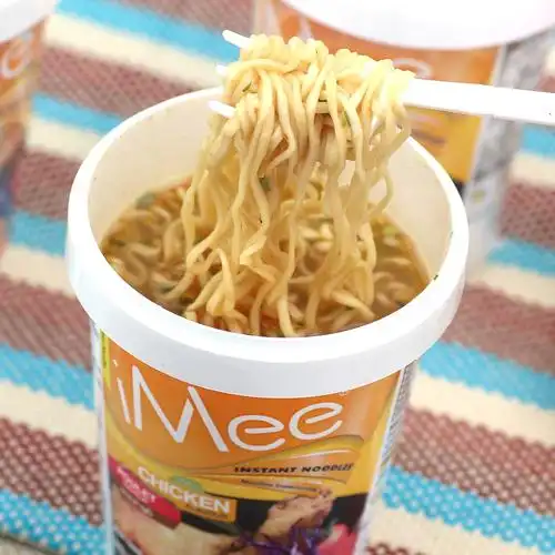 泰国imee艾米鸡肉味方便面杯装65g 进口方便面即食泡面零食